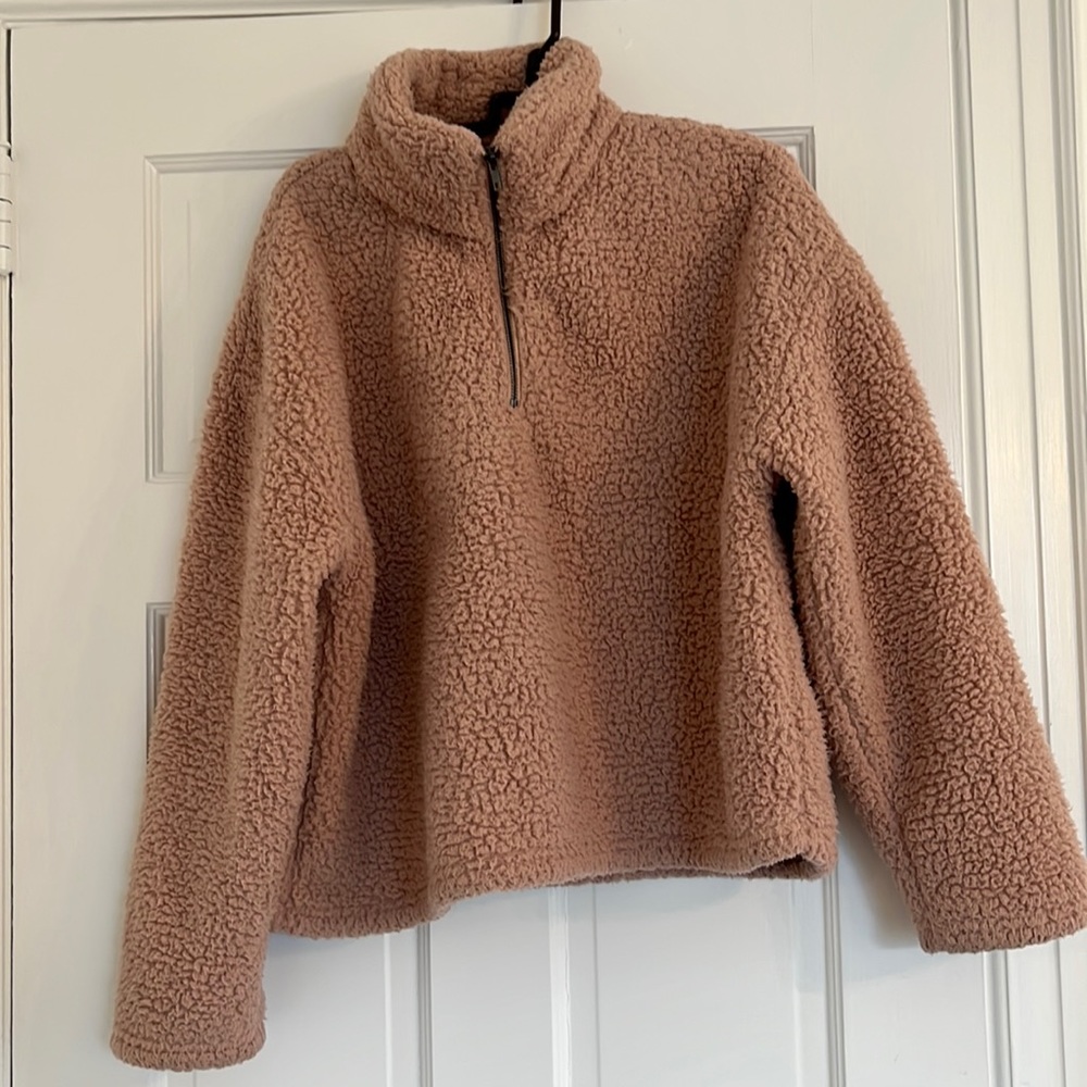 Light pink Sherpa